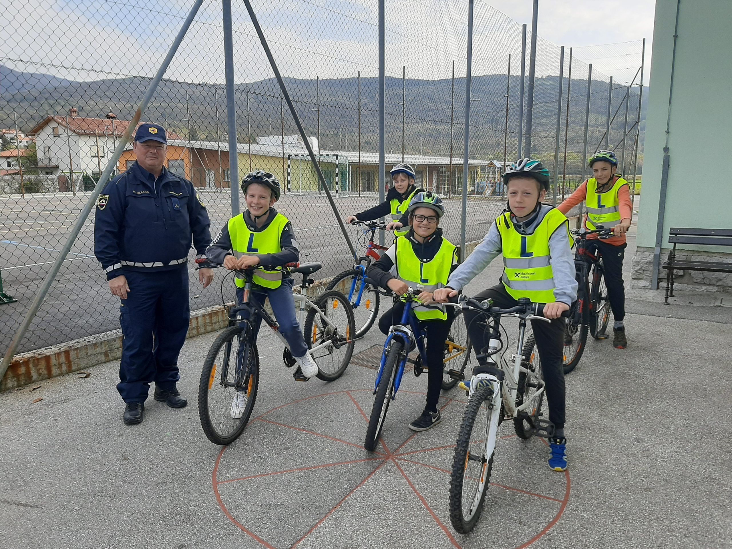 Kolesarski poligon na POŠ Grgar