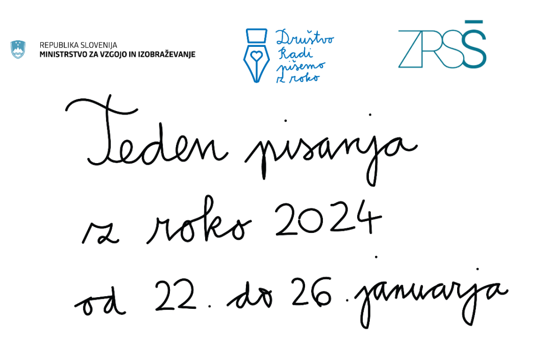 Teden pisanja z roko 2024
