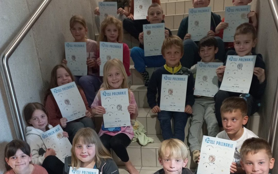PLAVALNI TEČAJ UČENCEV 2. B IN 2. RAZREDA POŠ GRGAR
