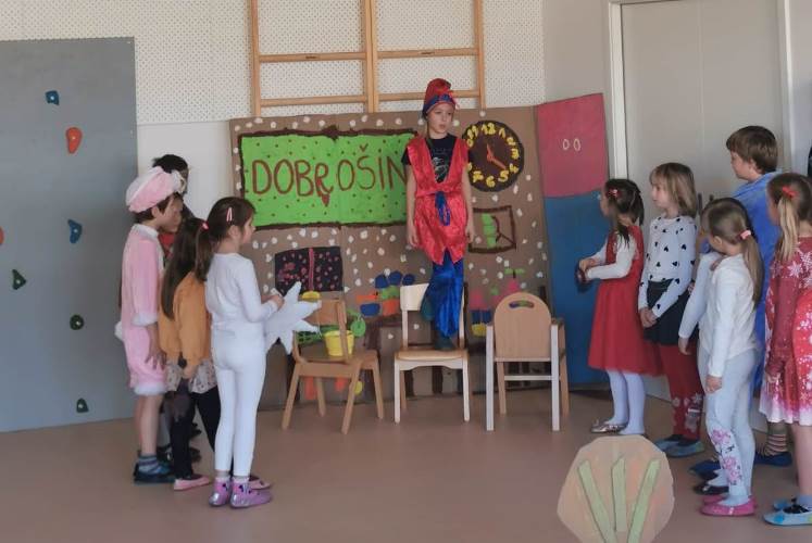 GLASBENA PRAVLJICA “ISKANJE ŠKRATA DOBROŠINA”