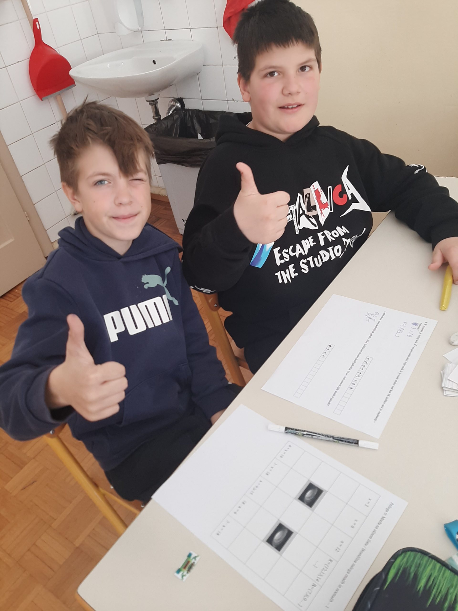 RAČek: Matematični detektivi na POŠ Grgar